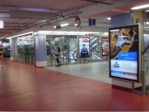 CLV plocha k pronájmu pro venkovní reklamu v obchodním centru