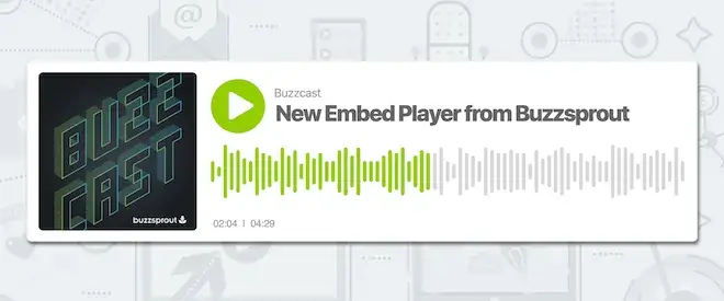buzzsprout embed player