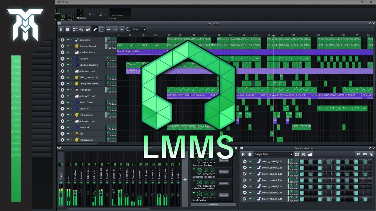 LMMS - software pro úpravu zvuku