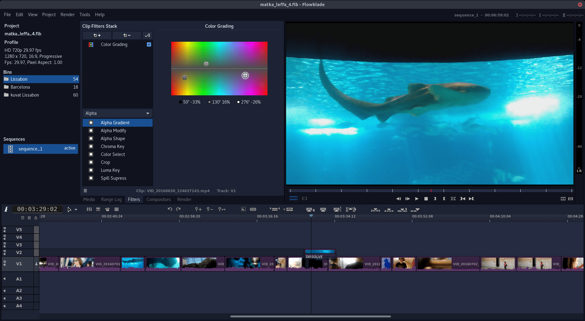 Flowblade video editor