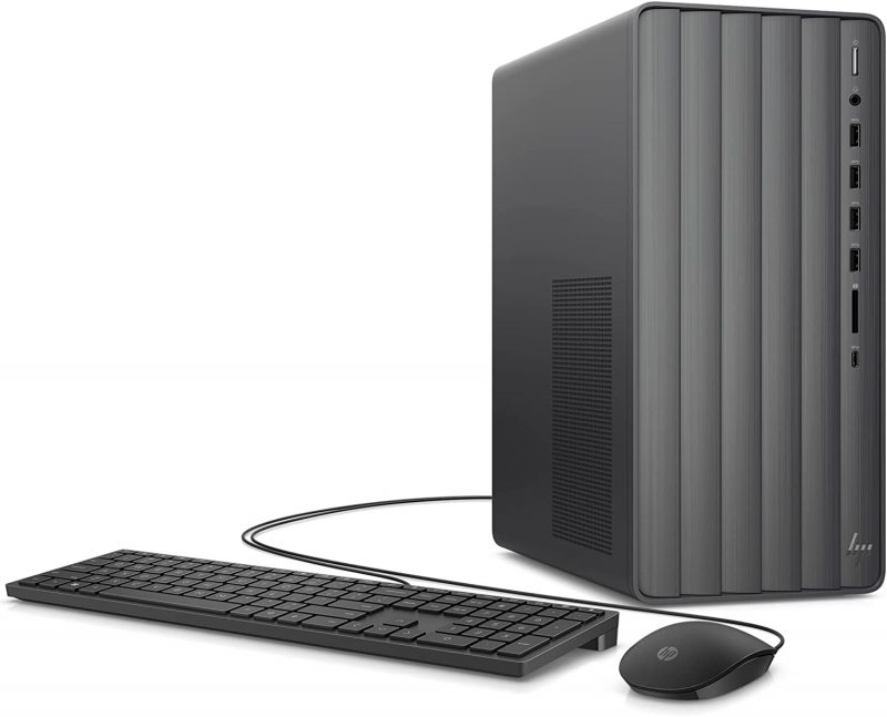 HP ENVY Desktop Computer, Intel Core i7-10700, 16 GB RAM, 1 TB Hard Drive & 512 GB SSD Storage, Windows 10 Pro