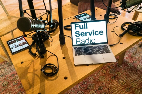 podcastové vybavení