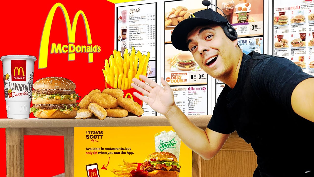 McDonald's vlog. Zdroj: Youtube, Sweedee